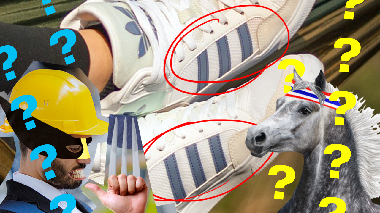 why are there stripes on adidas things?