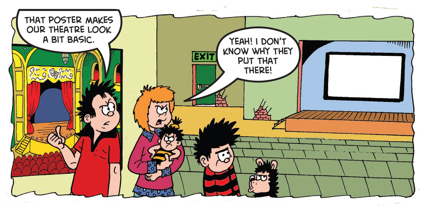 Dennis the Menace's Dad discovers he was once a Menace too!