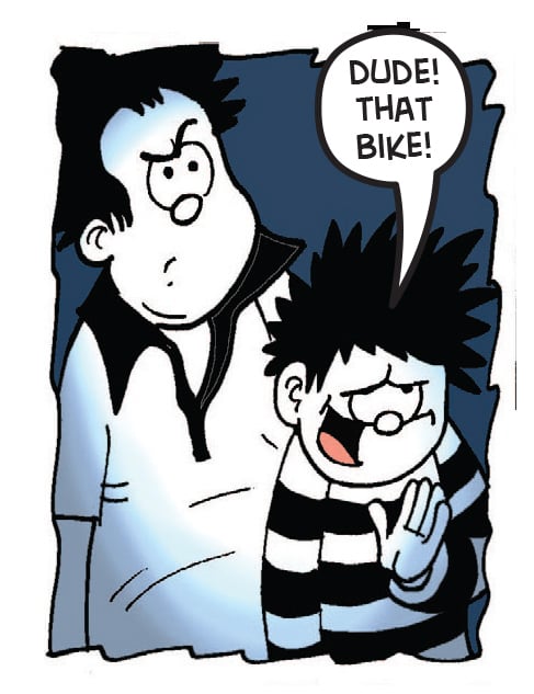 Dennis the Menace's Dad discovers he was once a Menace too!
