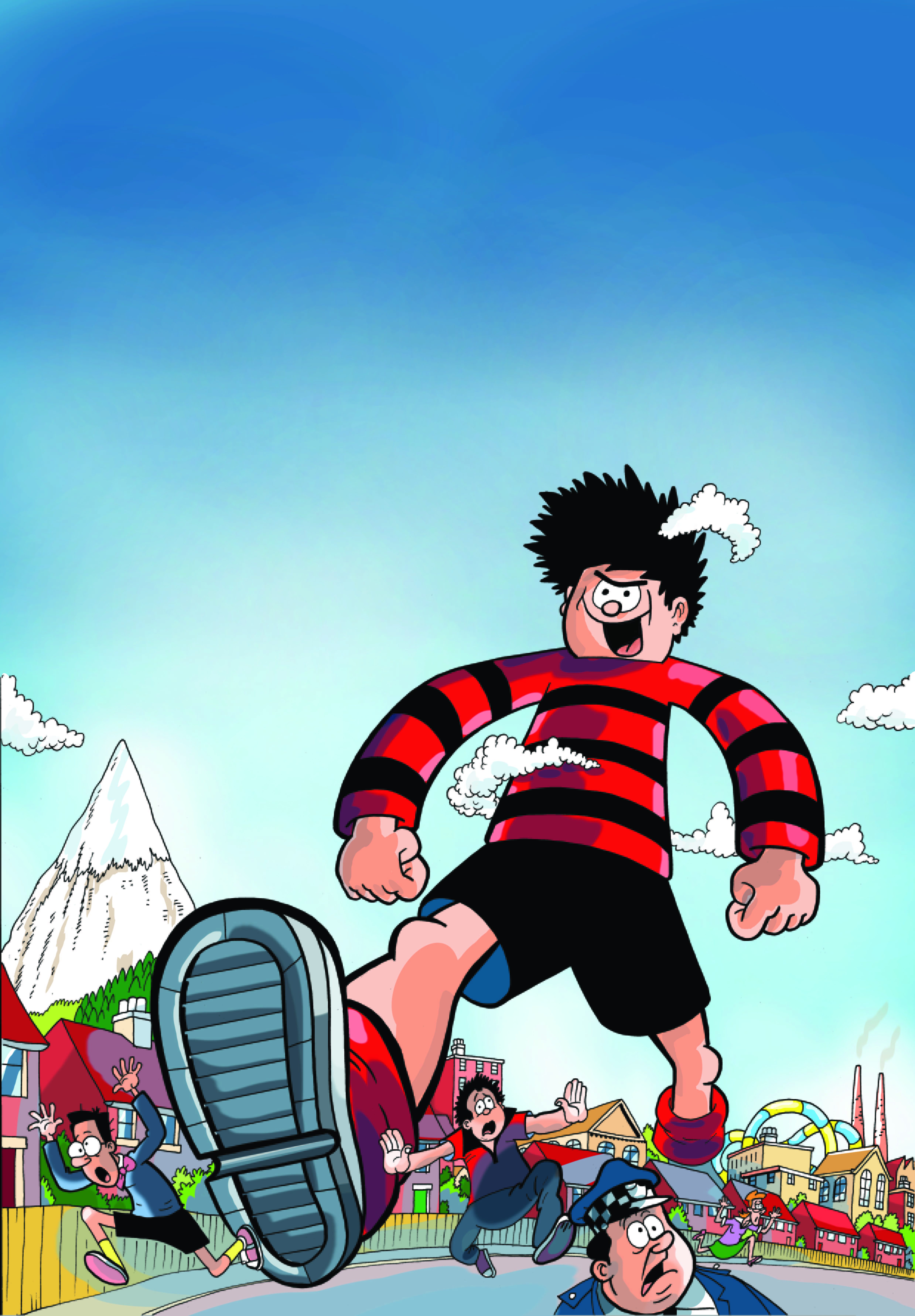 Attack of the 50ft Menace - Dennis the Menace from Beano