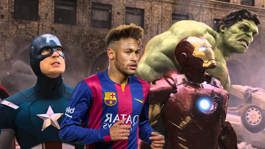 Neymar in the Avengers