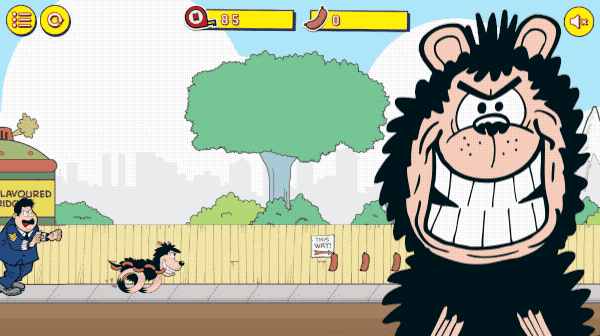 Play Gnasher's Deadly Dash