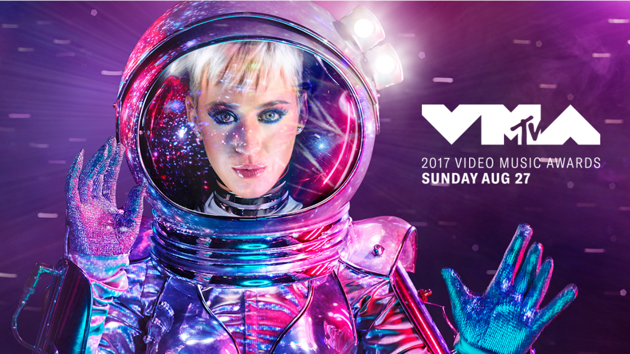 Katy Perry hosts the MTV VMA's