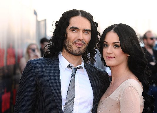 Katy Perry and former husband Russell Brand