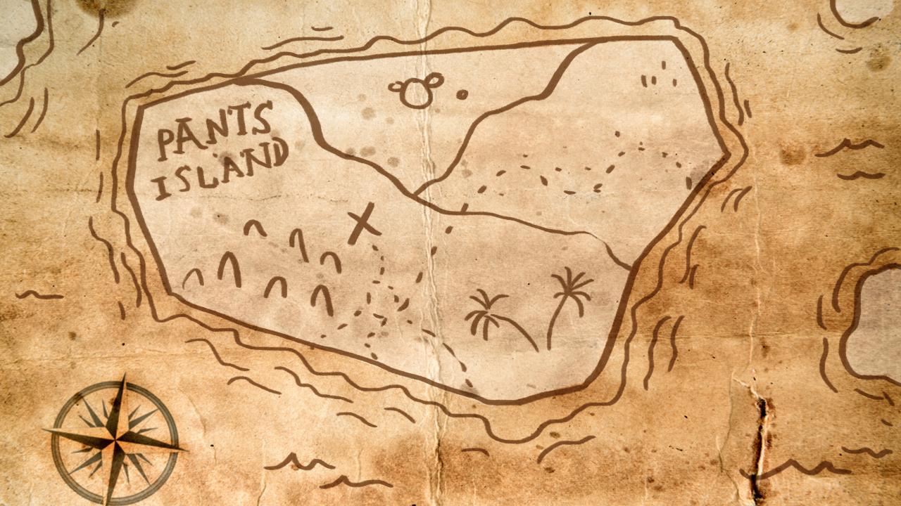 map of pants island