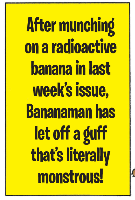 Bananaman versus Guffzilla