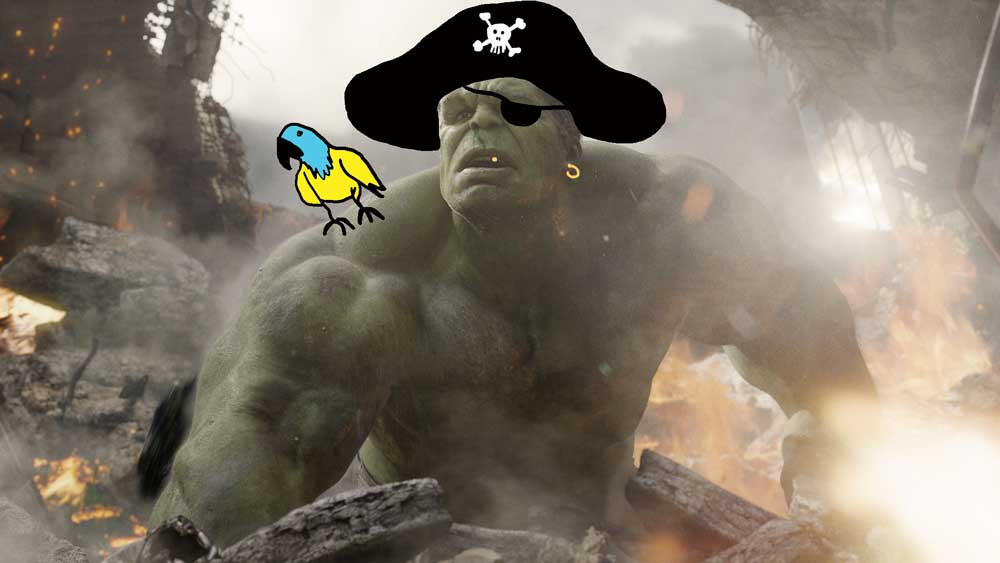 Hulk the Pirate