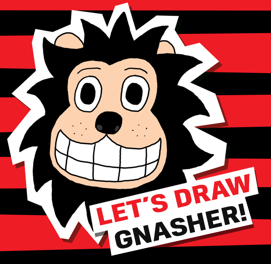 Let's draw gnasher