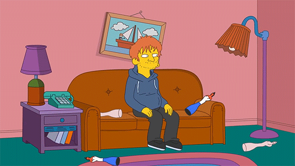Ed Sheeran The Simpsons