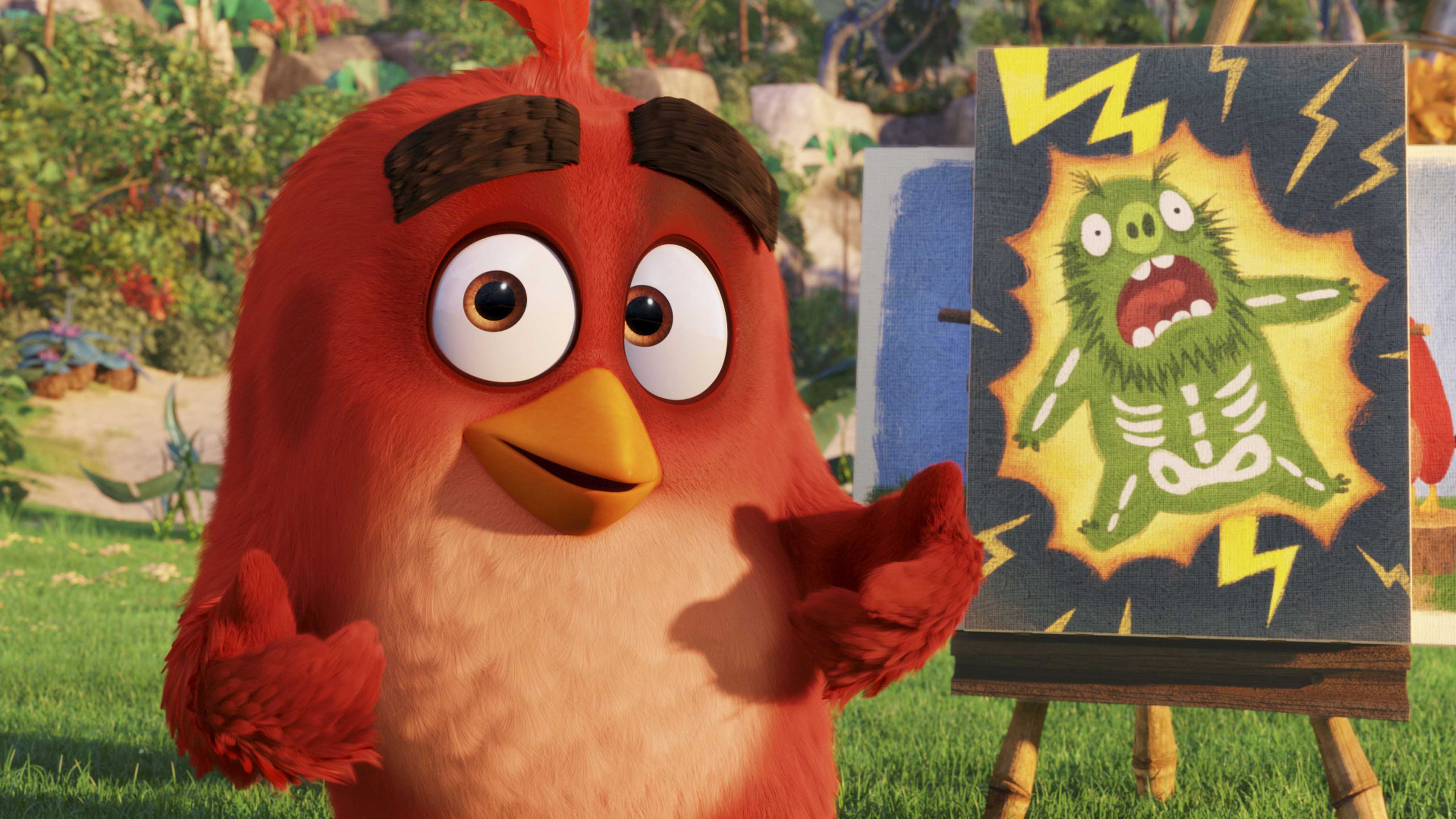 Meet Red from The Angry Birds Movie