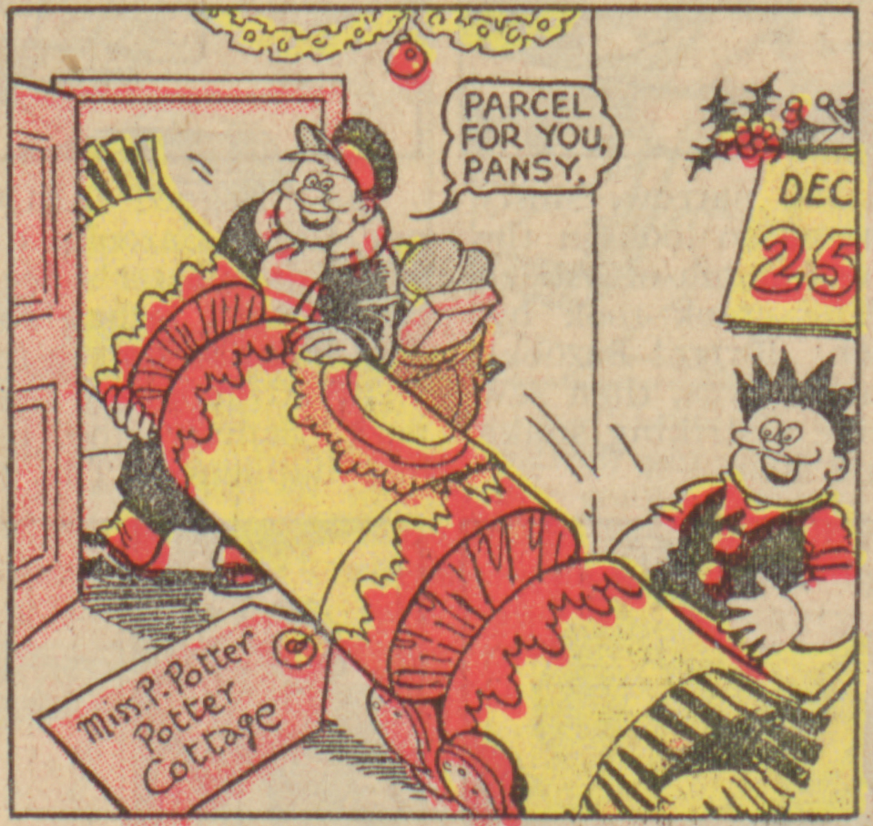Pansy Potter 1952 Christmas