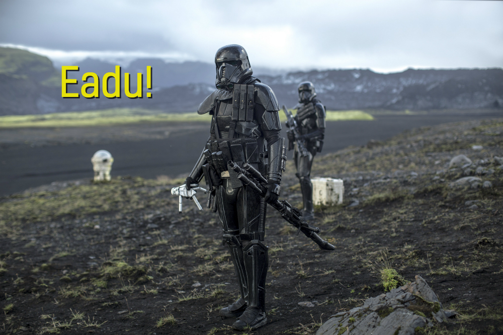 An image of the Star Wars planet Eadu