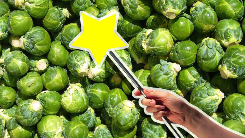 A magic wand and Brussels sprouts