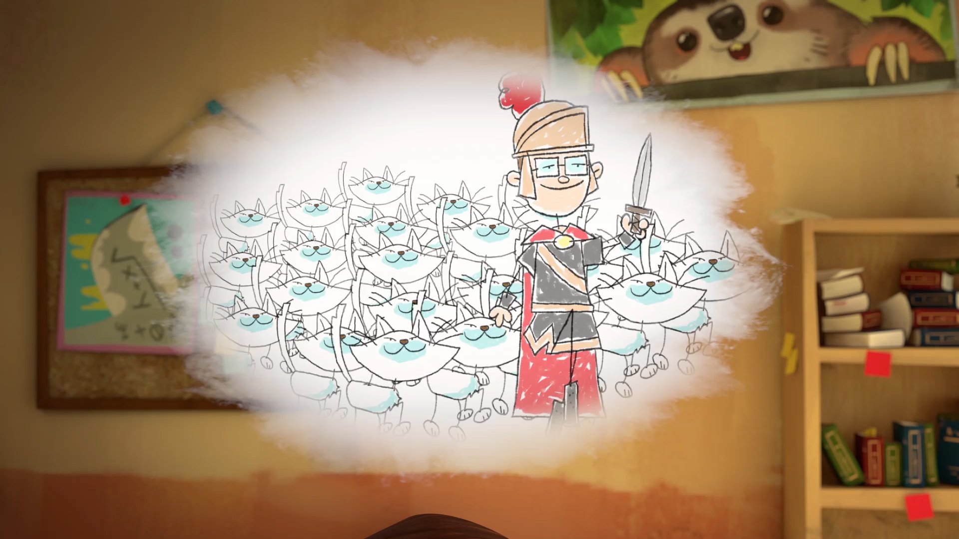 Walter and his cat army