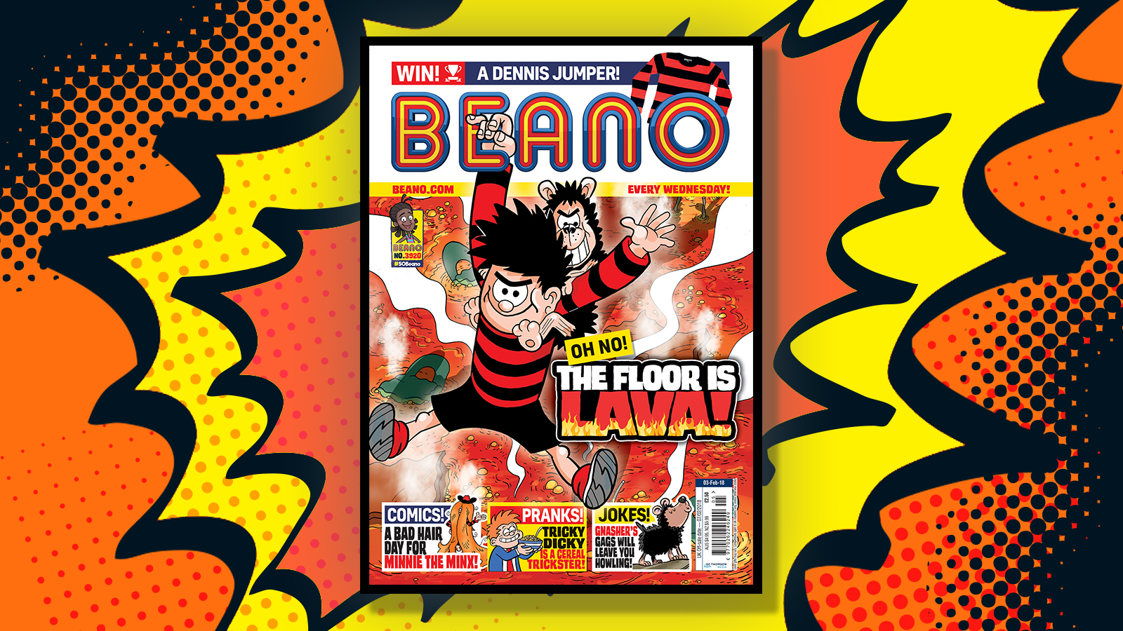 Inside Beano 3920 - The Floor is Laval
