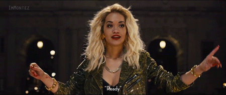 Rita Ora acting in a popular movie