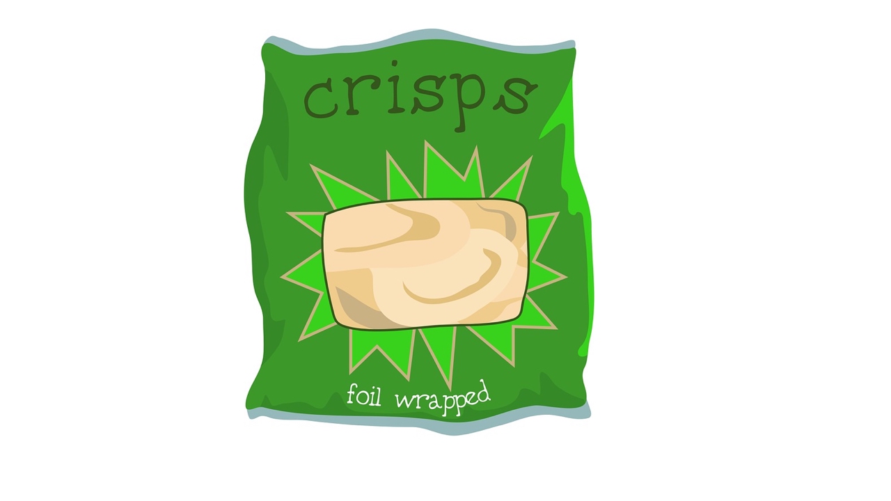A bag of crisps 