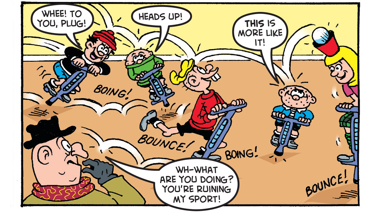 What's the name of the Bash Street Kids' game?