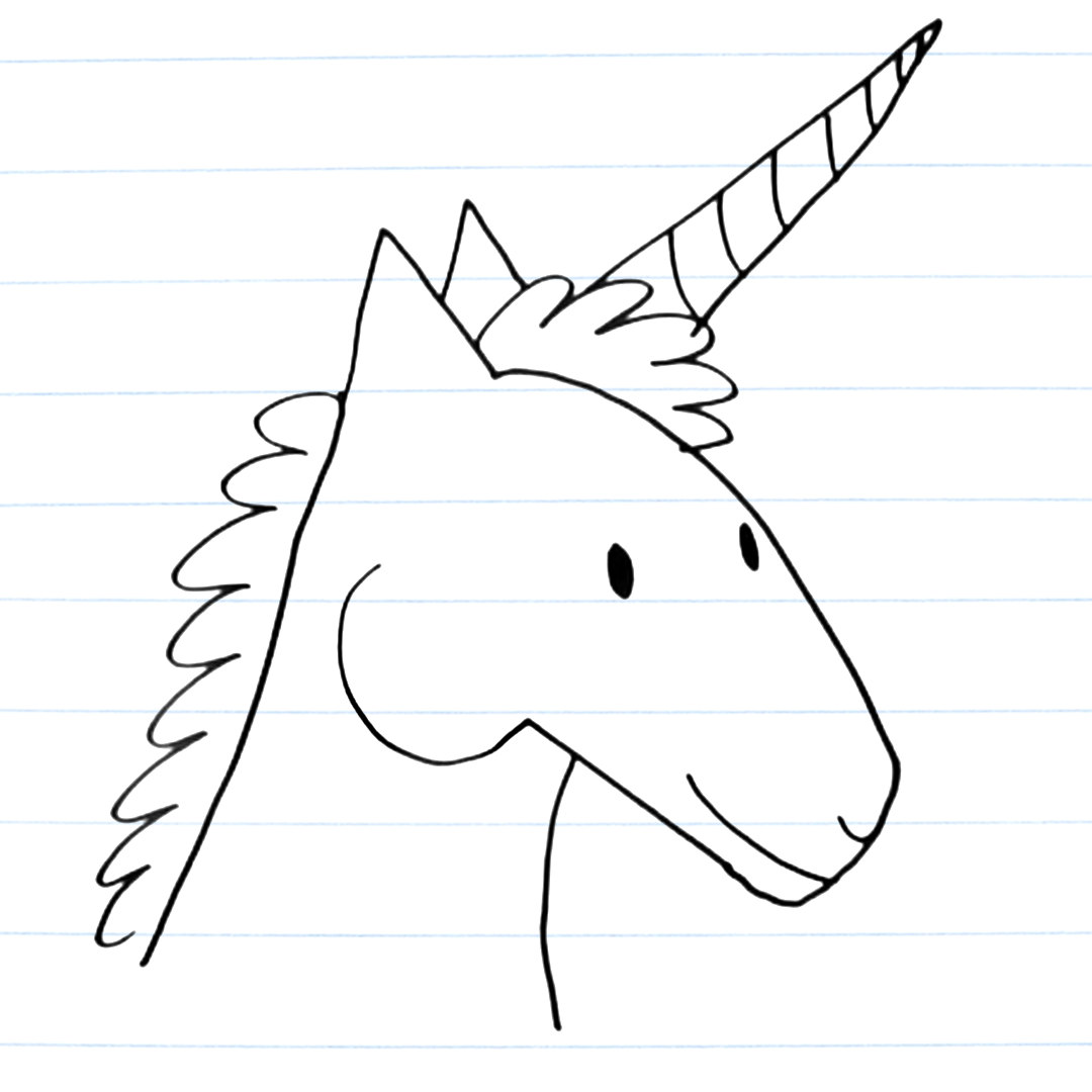 unicorn drawing