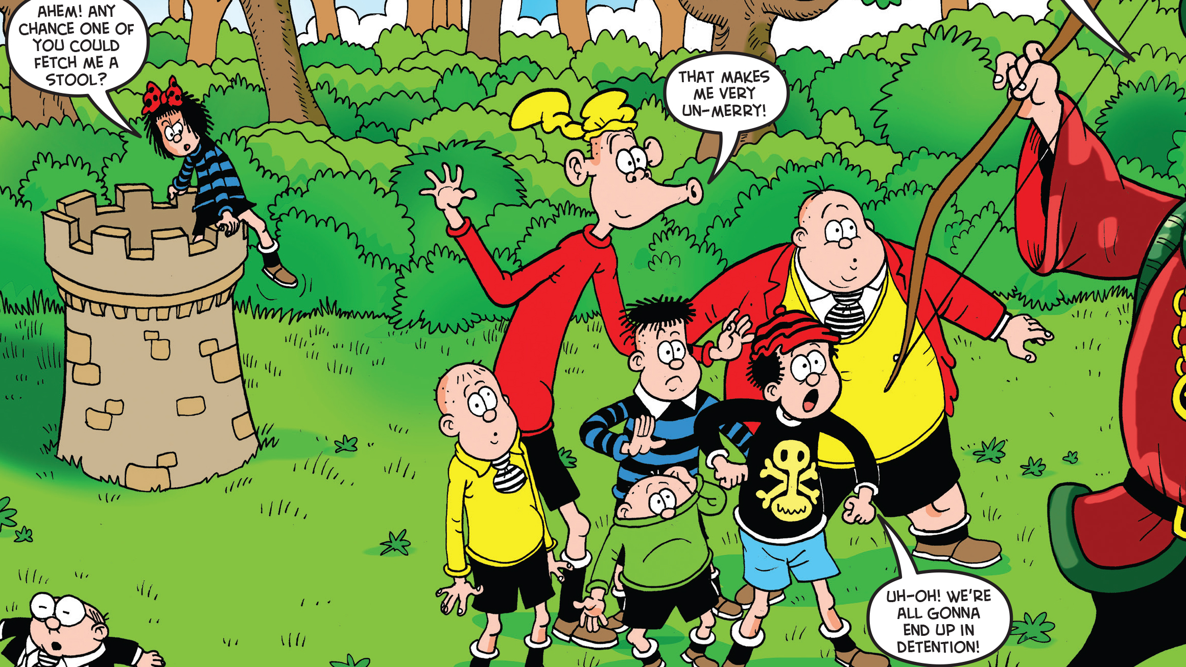 Bash Street Kids attempt a competition