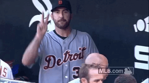 Detroit Tigers man shows off his watch