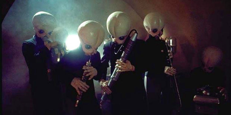 The cantina band from Star Wars