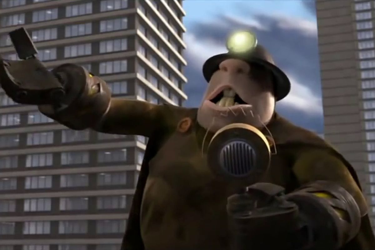 Underminer in the Incredibles