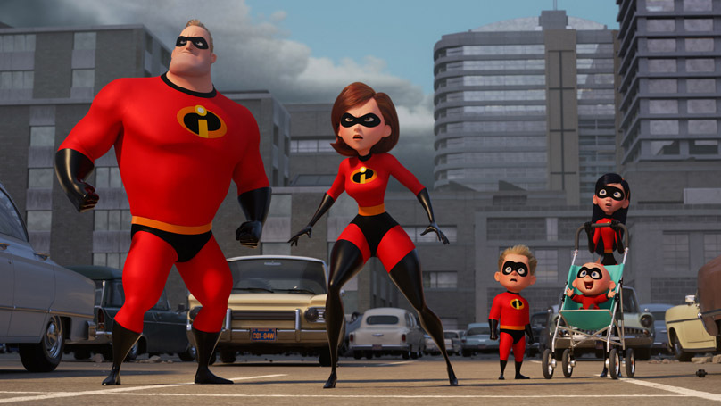 A scene from The Incredibles