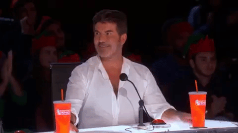 Simon Cowell gives you a round of applause
