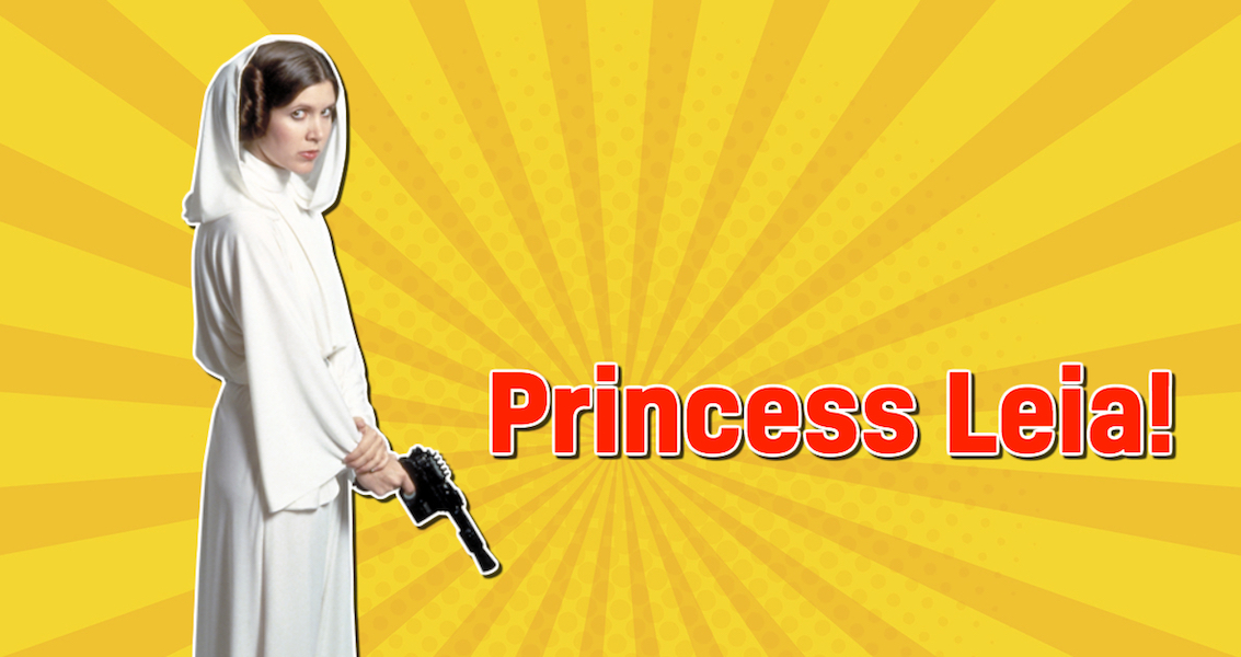 Star Wars character Princess Leia