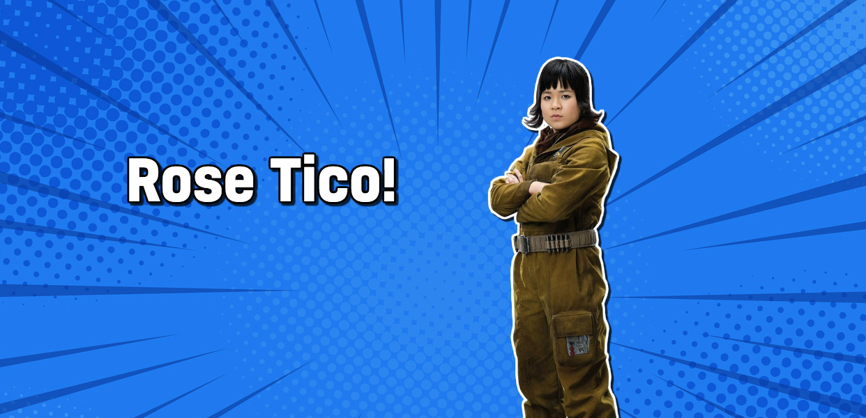 Star Wars character Rose Tico