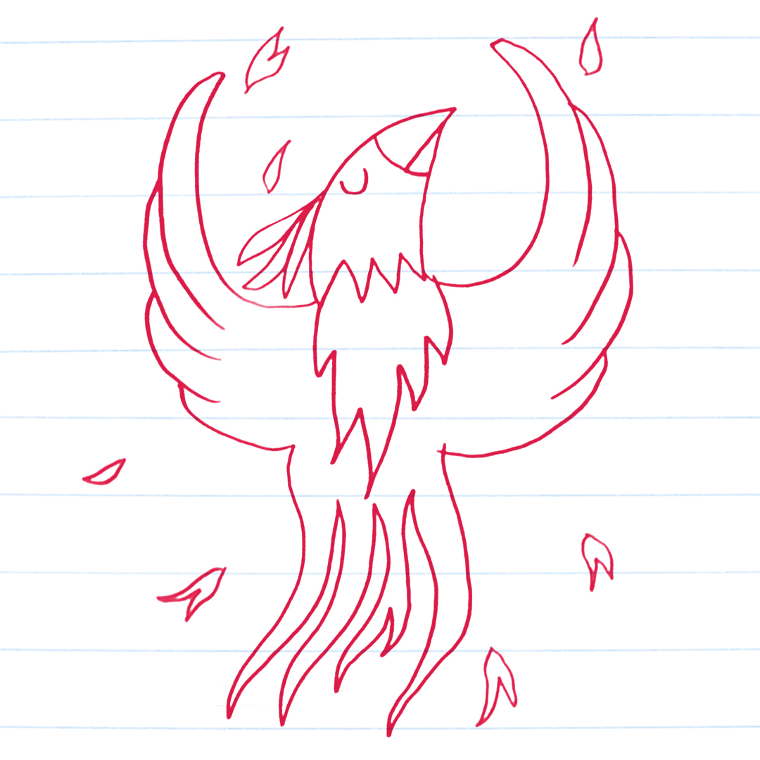 Phoenix drawing