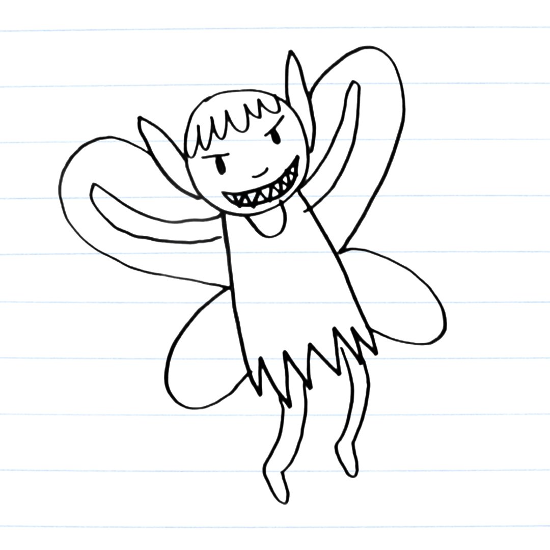 Pixie drawing