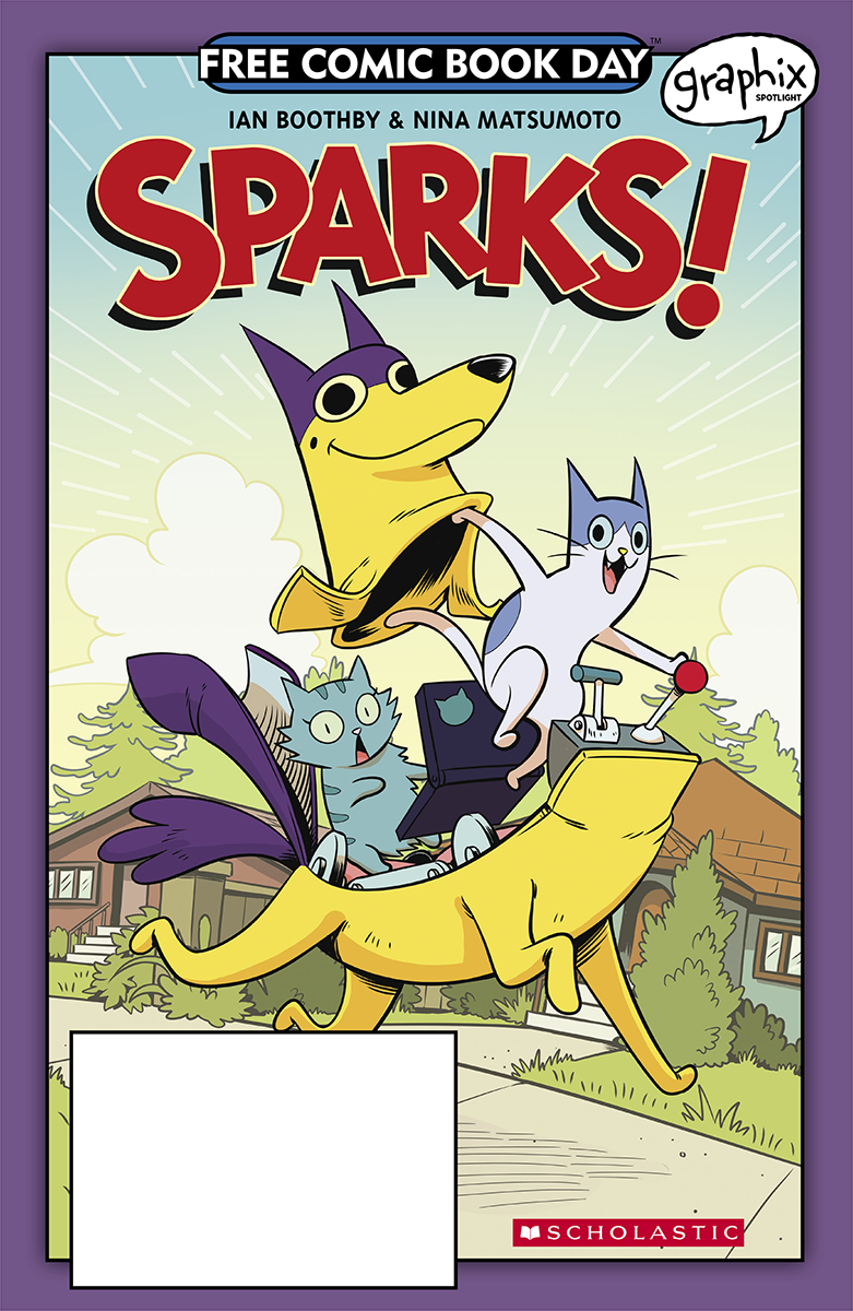 Sparks comic cover