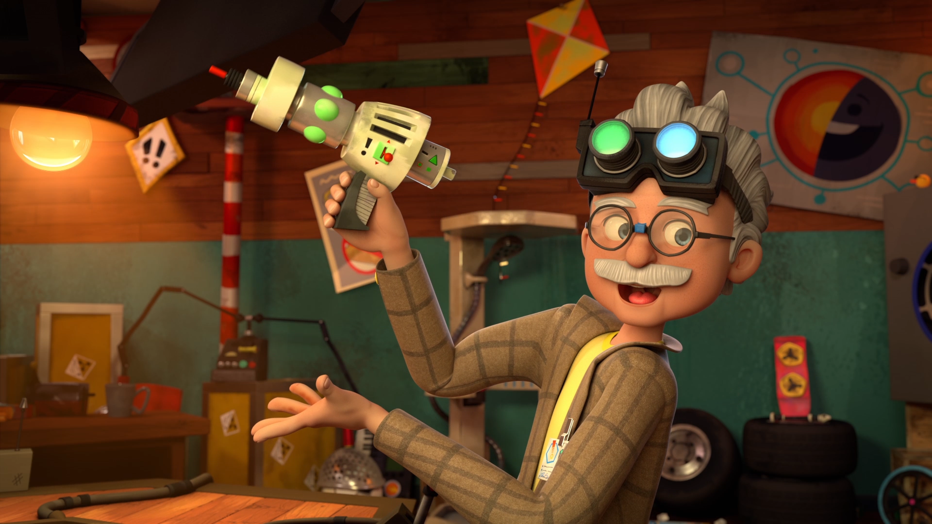 Professor Von Screwtop from Dennis & Gnasher Unleashed!