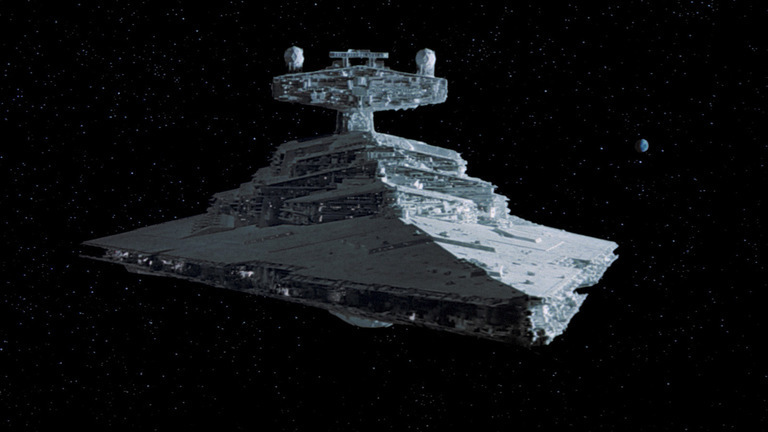 This spaceship first appeared in The Empire Strikes Back