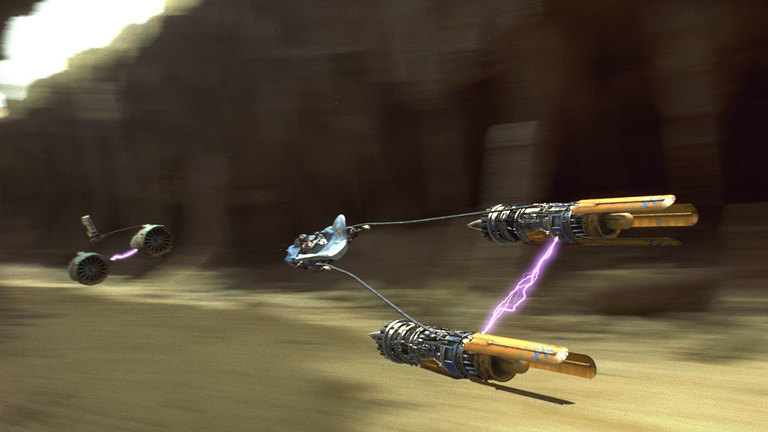 What's the name of this vehicle that Anakin Skywalker piloted?