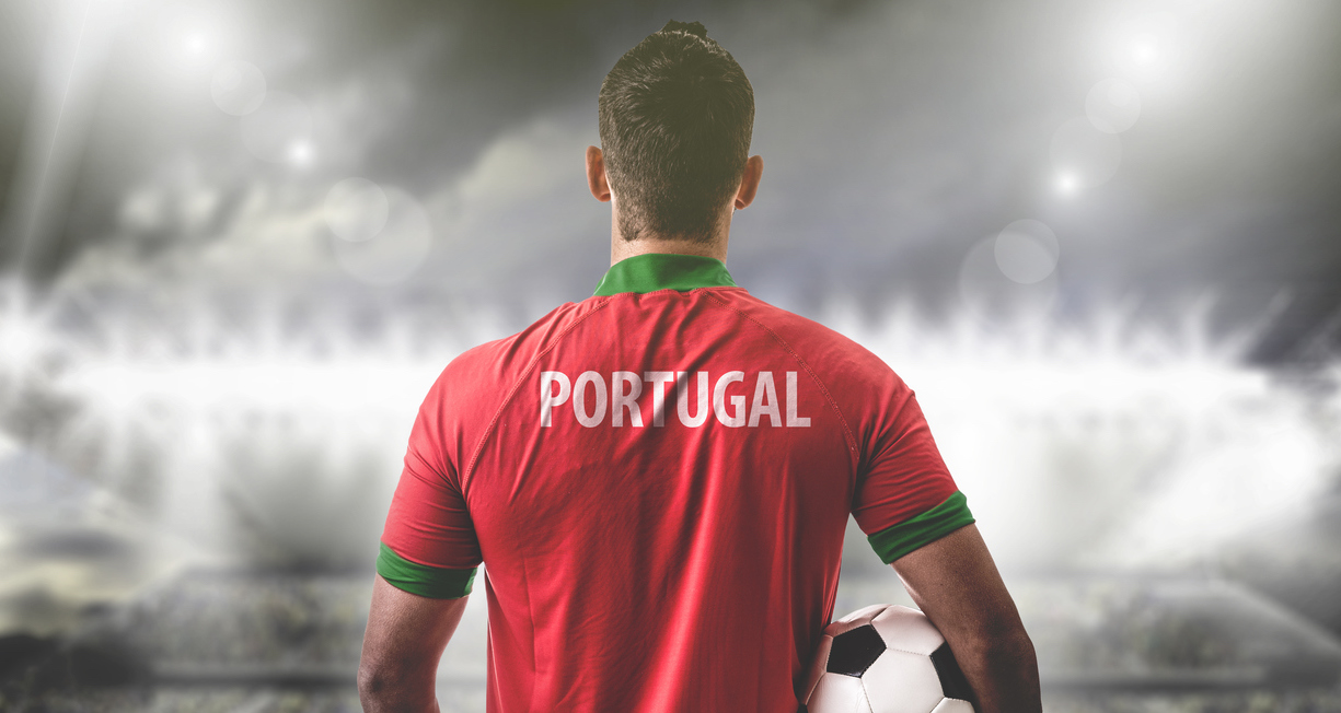 A Portuguese football player