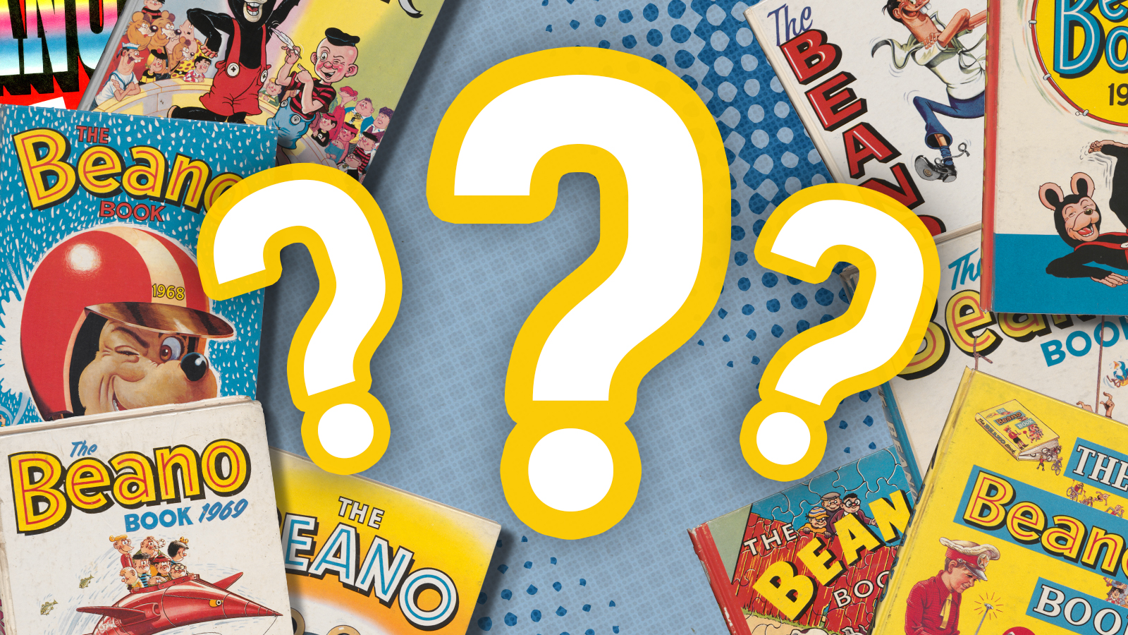 All the 1960's Beano Books: Which year is your birthday annual?