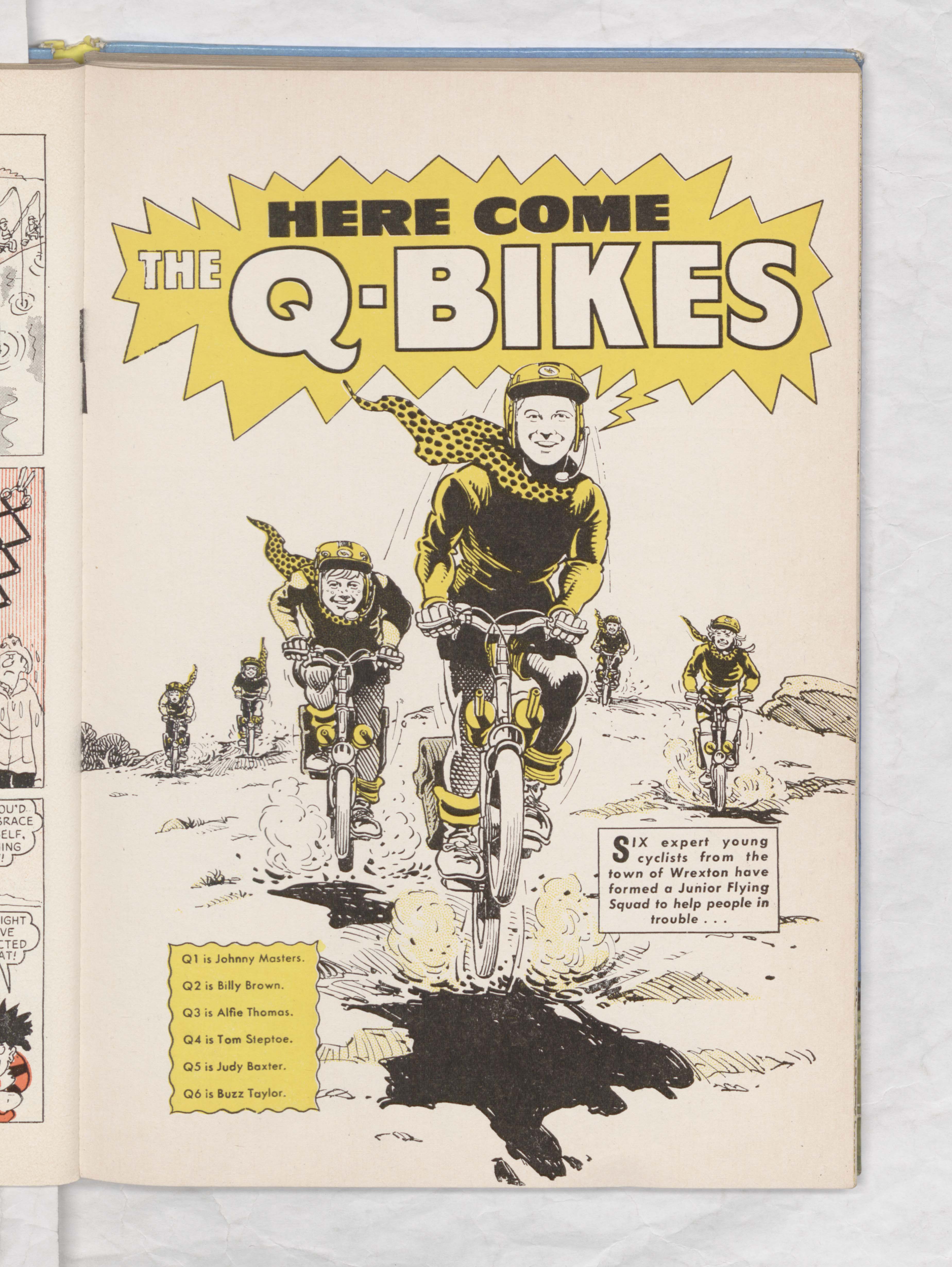 Beano Book 1970 - Q-Bikes - Page 1