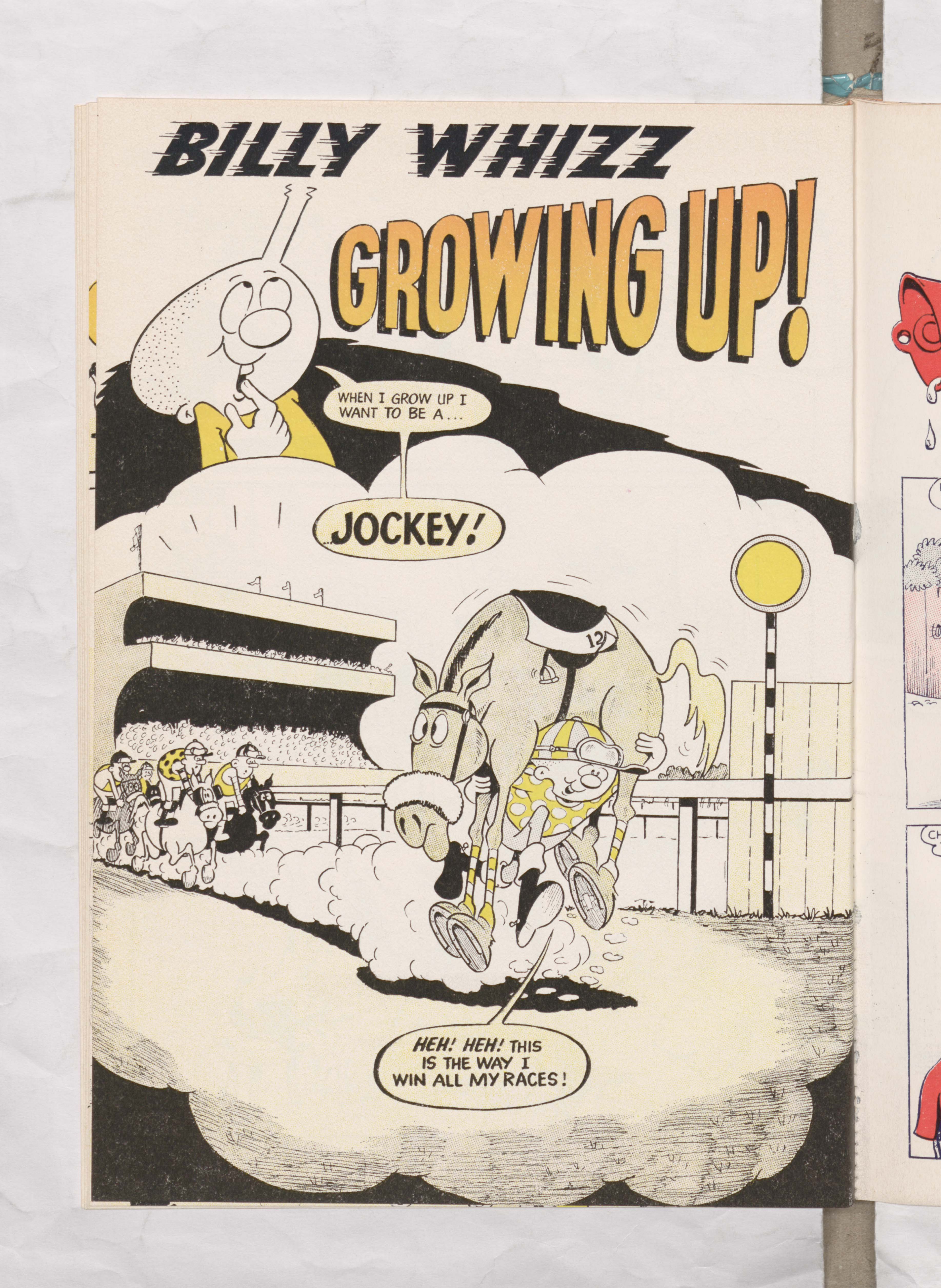 Beano Book 1976 Annual - Billy Whizz Grows Up