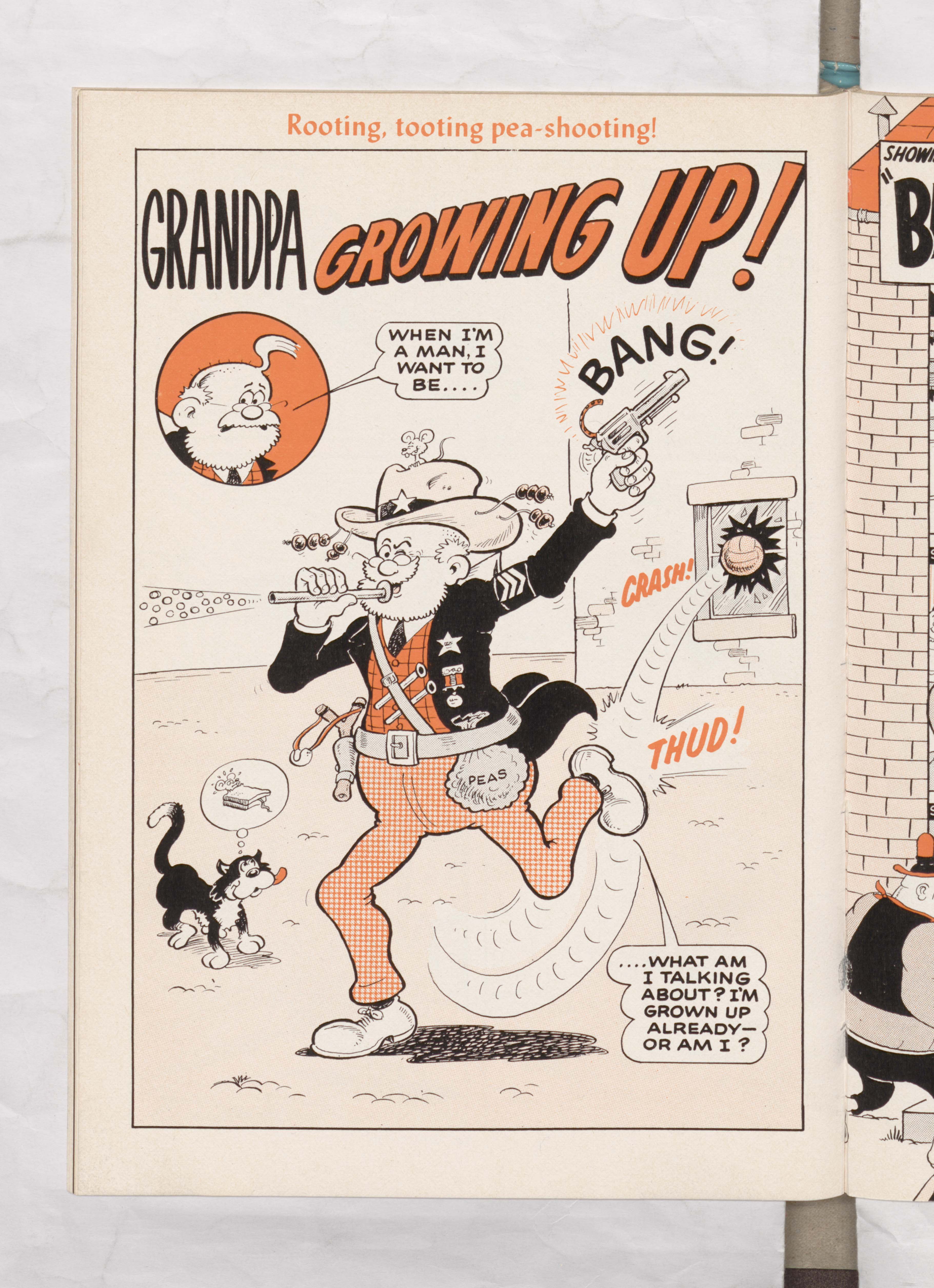 Beano Book 1976 Annual - Grandpa grows up