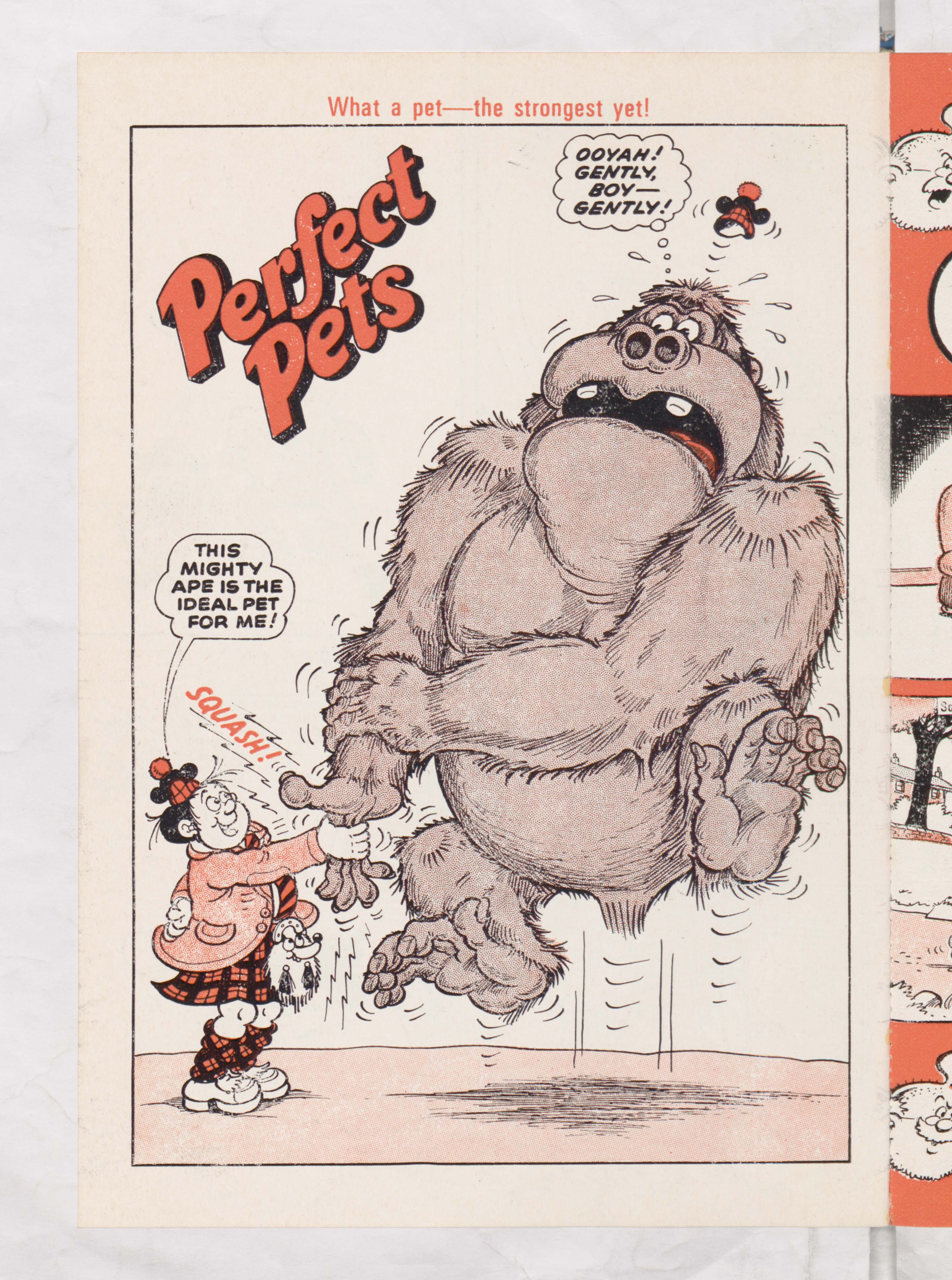 Perfect Pets - Wee Ben Nevis - Page 2 - Beano Annual 1979