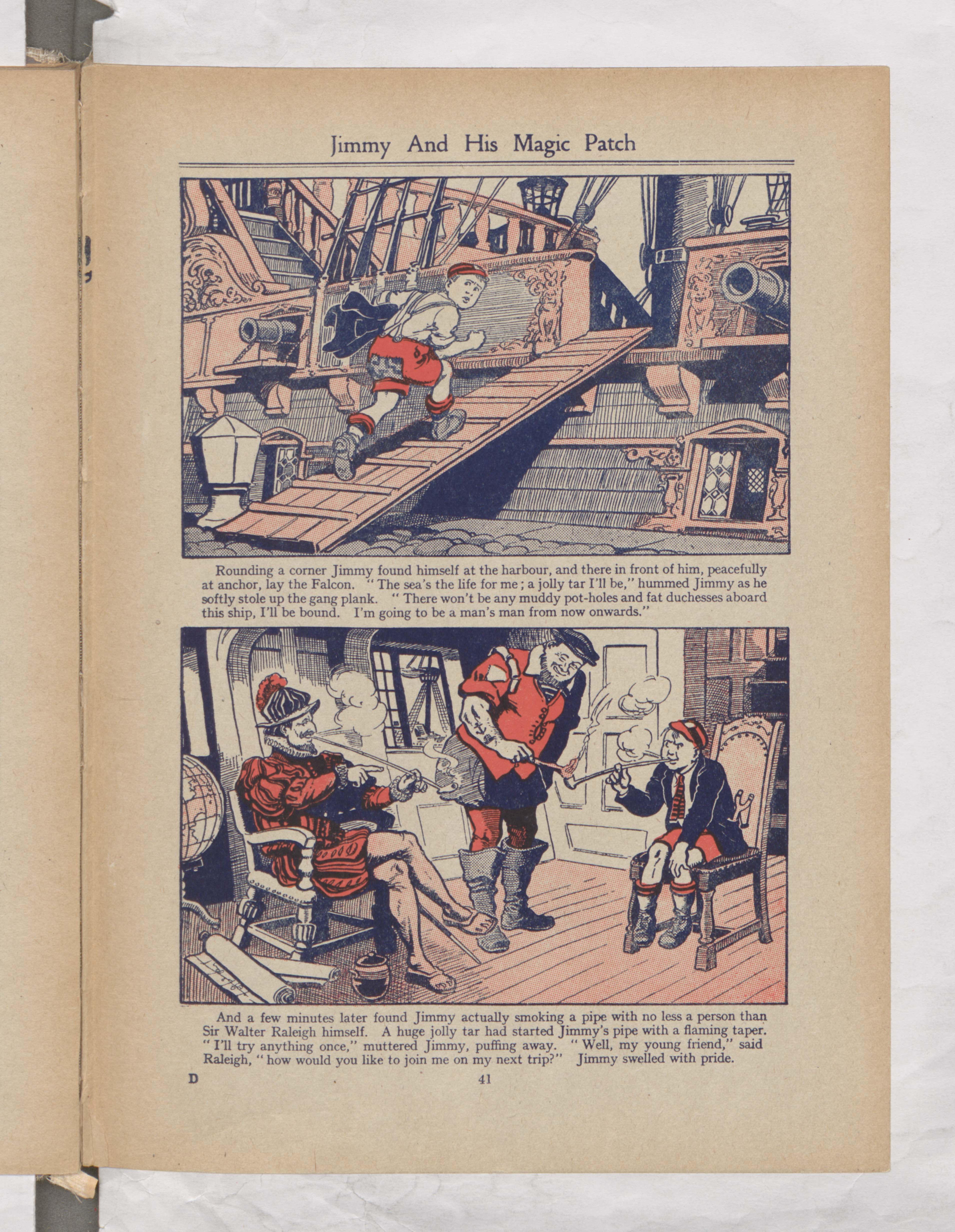 Jimmy and His Magic Patch - Page 4 - Beano Book 1944 Annual