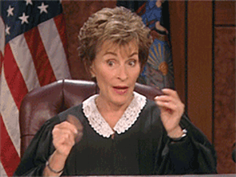 Judge Judy is not a tennis judge