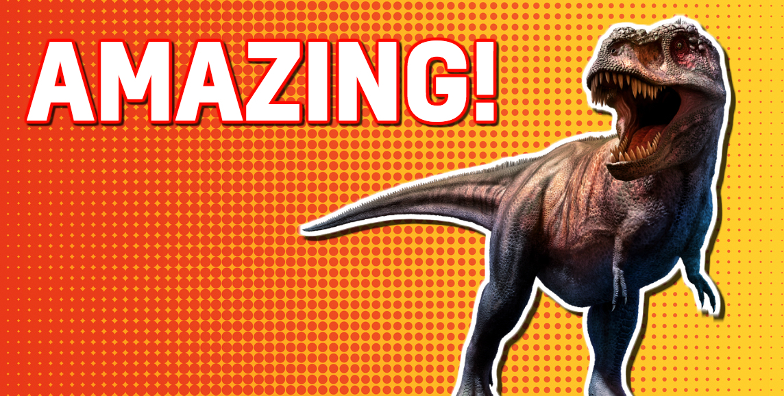 Dinosaur quiz: an amazing score!
