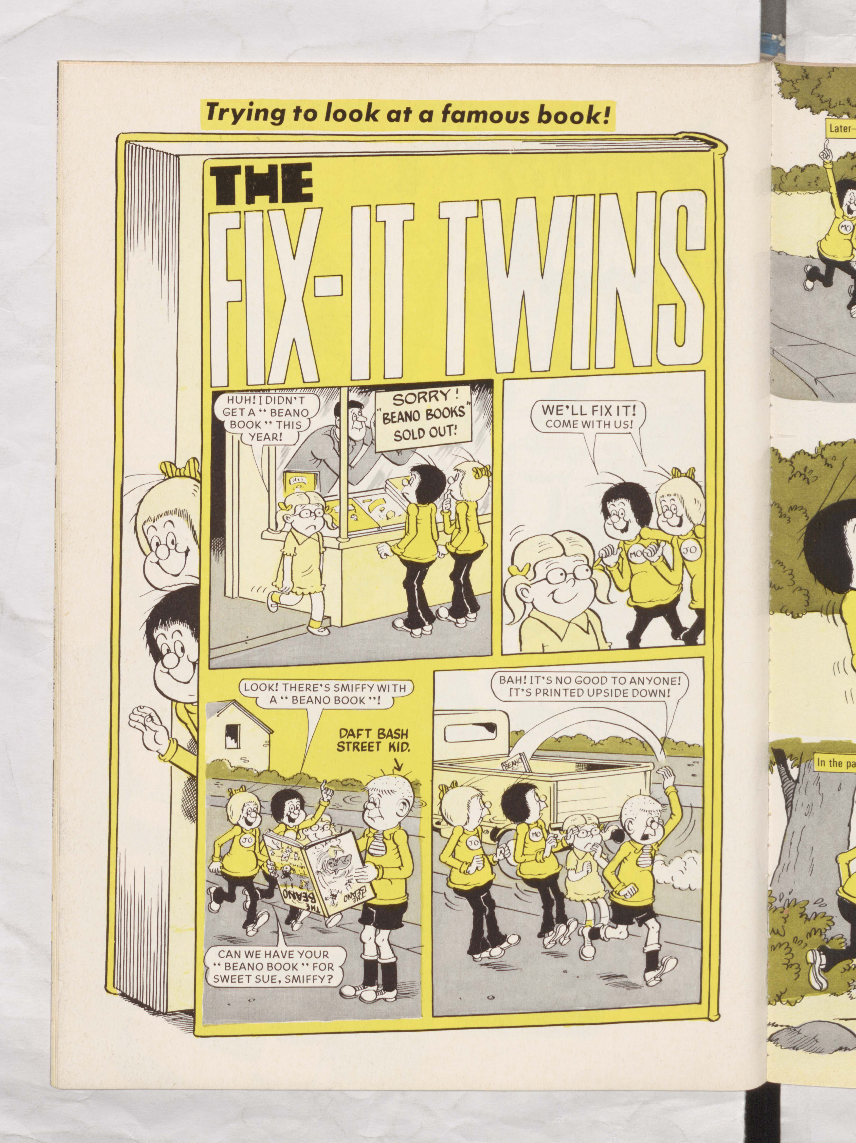 Fix-it-Twins - Beano Book 1981 Annual