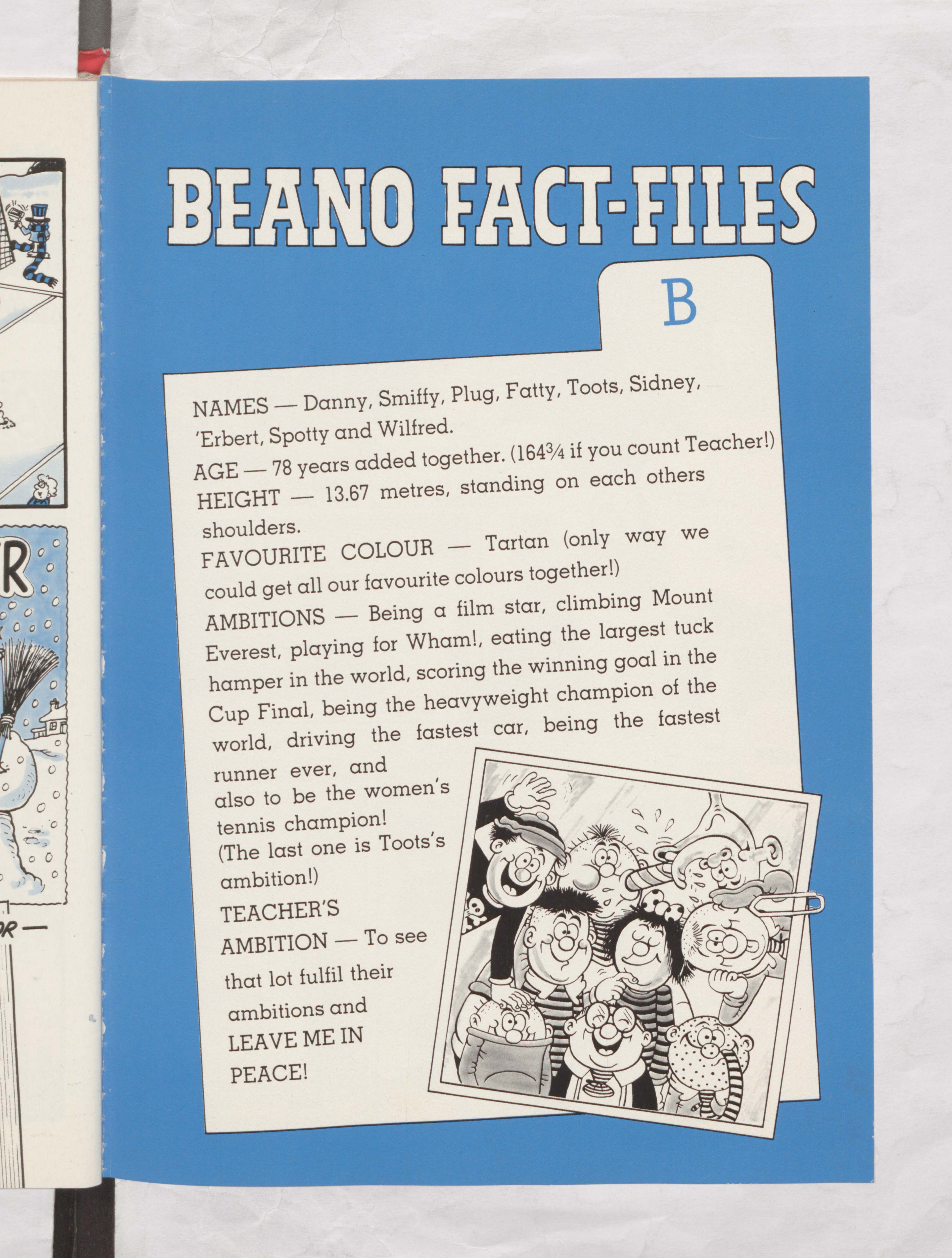 The Bash Street Kids Beano Book 1987 Annual