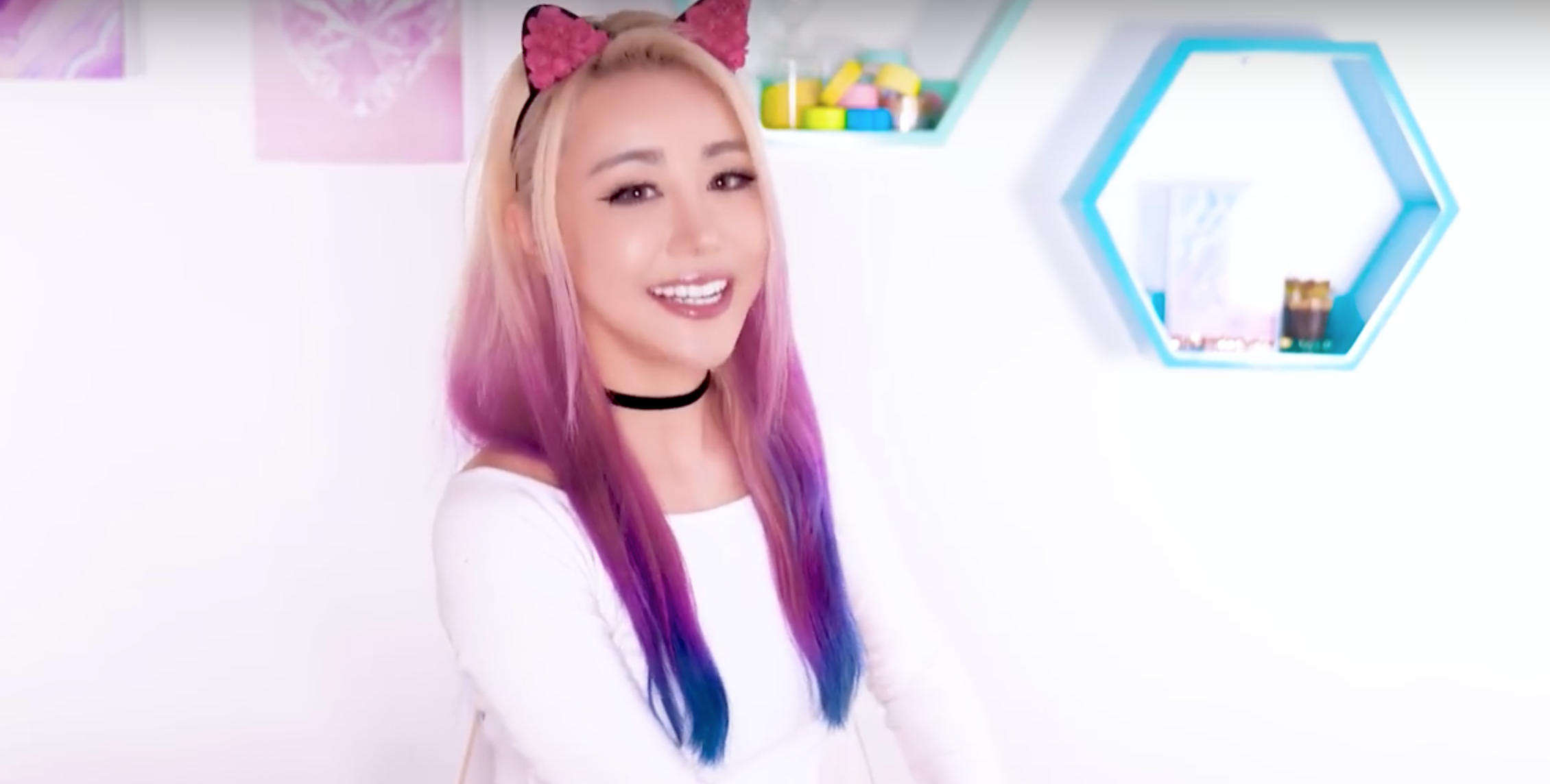 10. Wengie's Blue Hair in Popular Anime Characters - wide 5