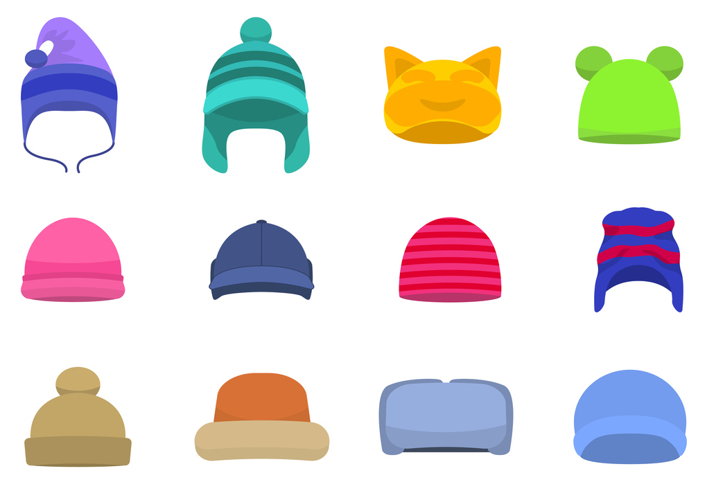 A selection of hats